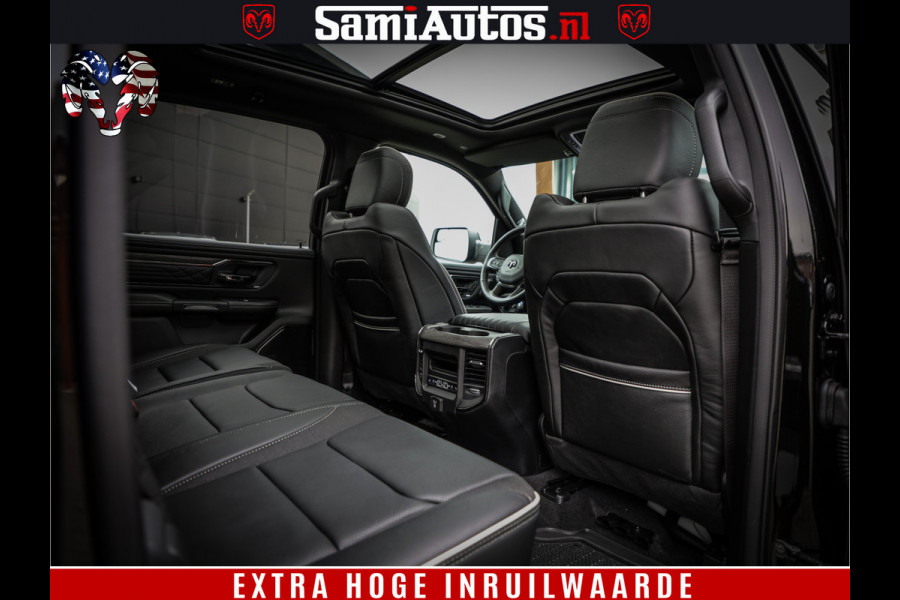 Dodge Ram 1500 Limited Demo Night High Output 540HP 706Nm | Massage + Full Option | De Meest Luxe en Volle Pick-Up in zijn Klasse | Comfortabele Dubbele Cabine met Royale 5 Zitplaatsen | BPM vrij | Nu Leverbaar uit Voorraad | Voorraad Nr 2263 - V76JVF