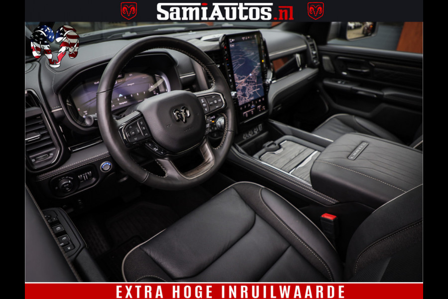 Dodge Ram 1500 Limited Demo Night High Output 540HP 706Nm | Massage + Full Option | De Meest Luxe en Volle Pick-Up in zijn Klasse | Comfortabele Dubbele Cabine met Royale 5 Zitplaatsen | BPM vrij | Nu Leverbaar uit Voorraad | Voorraad Nr 2263 - V76JVF