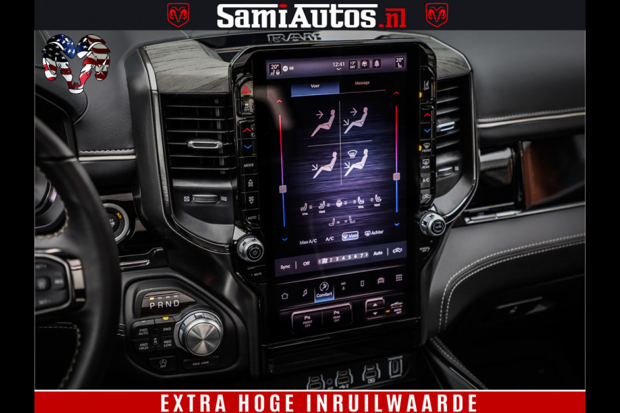 Dodge Ram 1500 Limited Demo Night High Output 540HP 706Nm | Massage + Full Option | De Meest Luxe en Volle Pick-Up in zijn Klasse | Comfortabele Dubbele Cabine met Royale 5 Zitplaatsen | BPM vrij | Nu Leverbaar uit Voorraad | Voorraad Nr 2263 - V76JVF