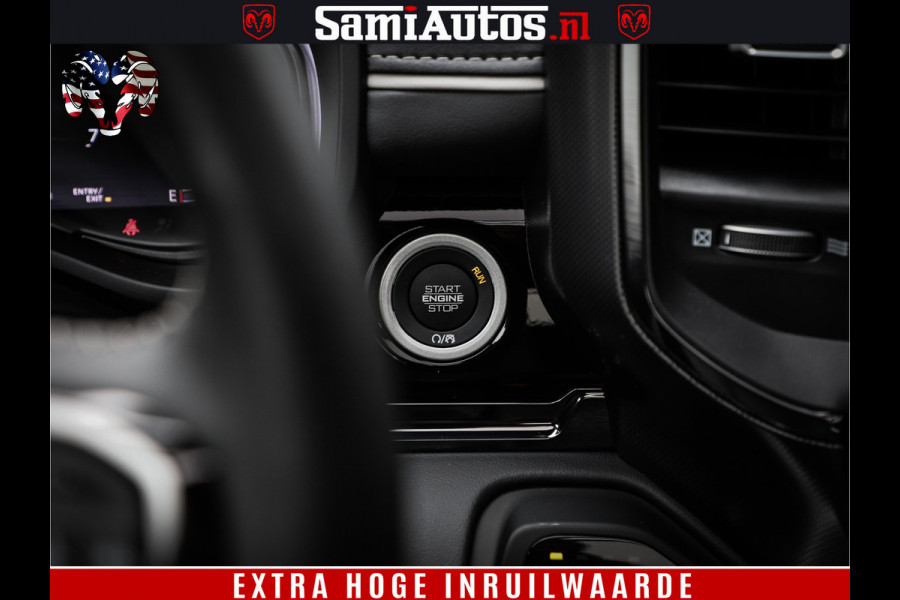 Dodge Ram 1500 Limited Demo Night High Output 540HP 706Nm | Massage + Full Option | De Meest Luxe en Volle Pick-Up in zijn Klasse | Comfortabele Dubbele Cabine met Royale 5 Zitplaatsen | BPM vrij | Nu Leverbaar uit Voorraad | Voorraad Nr 2263 - V76JVF