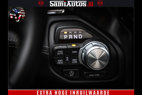 Dodge Ram 1500 Limited Demo Night High Output 540HP 706Nm | Massage + Full Option | De Meest Luxe en Volle Pick-Up in zijn Klasse | Comfortabele Dubbele Cabine met Royale 5 Zitplaatsen | BPM vrij | Nu Leverbaar uit Voorraad | Voorraad Nr 2263 - V76JVF