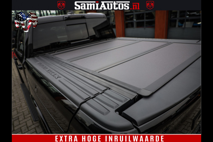 Dodge Ram 1500 Limited Demo Night High Output 540HP 706Nm | Massage + Full Option | De Meest Luxe en Volle Pick-Up in zijn Klasse | Comfortabele Dubbele Cabine met Royale 5 Zitplaatsen | BPM vrij | Nu Leverbaar uit Voorraad | Voorraad Nr 2263 - V76JVF
