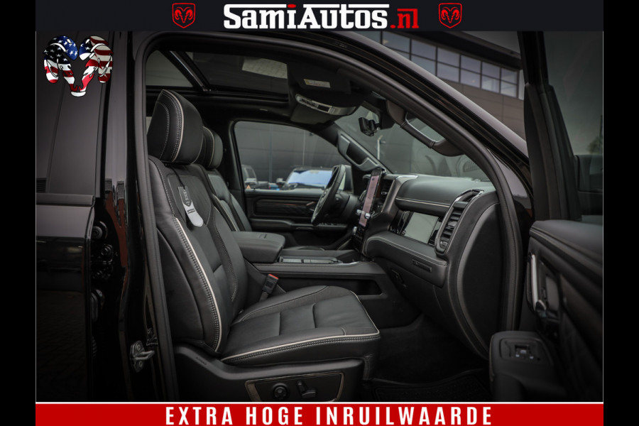 Dodge Ram 1500 Limited Demo Night High Output 540HP 706Nm | Massage + Full Option | De Meest Luxe en Volle Pick-Up in zijn Klasse | Comfortabele Dubbele Cabine met Royale 5 Zitplaatsen | BPM vrij | Nu Leverbaar uit Voorraad | Voorraad Nr 2263 - V76JVF