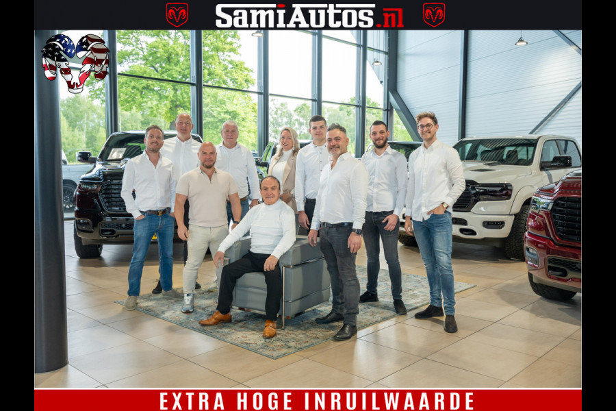 Dodge Ram 1500 Limited Night High Output 540HP 706Nm | Massage + Full Option | De Meest Luxe en Volle Pick-Up in zijn Klasse | Comfortabele Dubbele Cabine met Royale 5 Zitplaatsen | BPM vrij | Nu Leverbaar uit Voorraad | Voorraad Nr 2350 - 5181