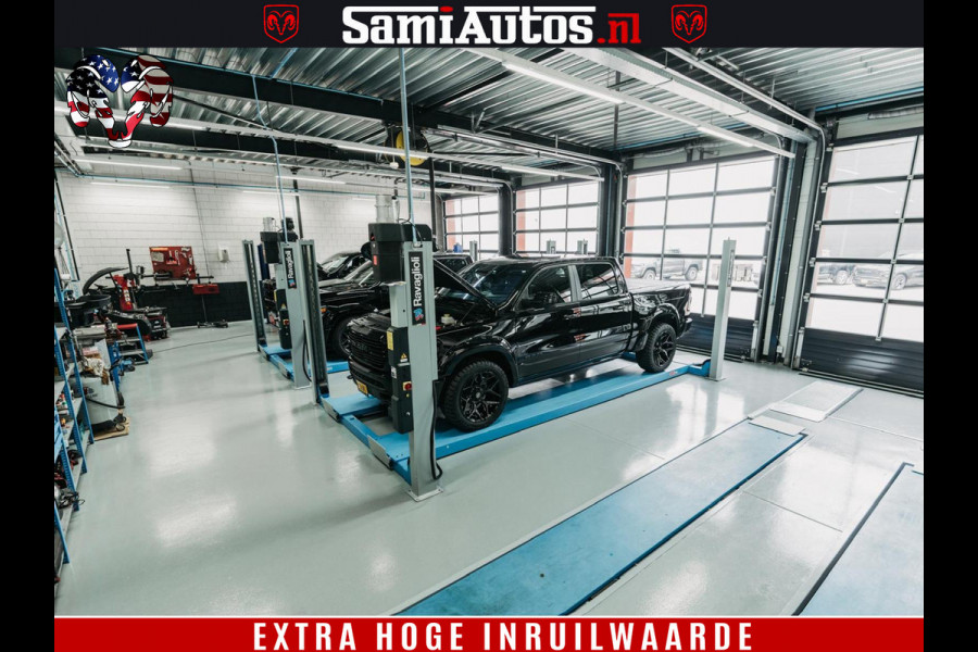 Dodge Ram 1500 Limited Night High Output 540HP 706Nm | Massage + Full Option | De Meest Luxe en Volle Pick-Up in zijn Klasse | Comfortabele Dubbele Cabine met Royale 5 Zitplaatsen | BPM vrij | Nu Leverbaar uit Voorraad | Voorraad Nr 2350 - 5181