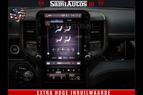 Dodge Ram 1500 Limited Night High Output 540HP 706Nm | Massage + Full Option | De Meest Luxe en Volle Pick-Up in zijn Klasse | Comfortabele Dubbele Cabine met Royale 5 Zitplaatsen | BPM vrij | Nu Leverbaar uit Voorraad | Voorraad Nr 2350 - 5181