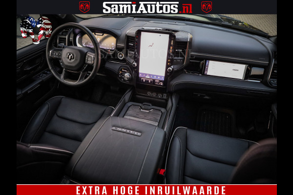 Dodge Ram 1500 Limited Night High Output 540HP 706Nm | Massage + Full Option | De Meest Luxe en Volle Pick-Up in zijn Klasse | Comfortabele Dubbele Cabine met Royale 5 Zitplaatsen | BPM vrij | Nu Leverbaar uit Voorraad | Voorraad Nr 2350 - 5181