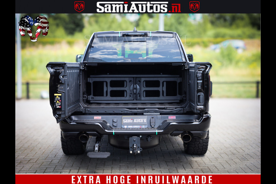 Dodge Ram 1500 Limited Night High Output 540HP 706Nm | Massage + Full Option | De Meest Luxe en Volle Pick-Up in zijn Klasse | Comfortabele Dubbele Cabine met Royale 5 Zitplaatsen | BPM vrij | Nu Leverbaar uit Voorraad | Voorraad Nr 2350 - 5181