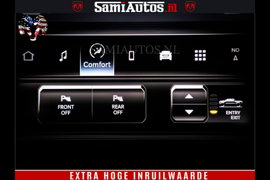 Dodge Ram 1500 Limited Night High Output 540HP 706Nm | Massage + Full Option | De Meest Luxe en Volle Pick-Up in zijn Klasse | Comfortabele Dubbele Cabine met Royale 5 Zitplaatsen | BPM vrij | Nu Leverbaar uit Voorraad | Voorraad Nr 2350 - 5181