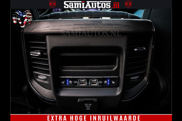 Dodge Ram 1500 Limited Night High Output 540HP 706Nm | Massage + Full Option | De Meest Luxe en Volle Pick-Up in zijn Klasse | Comfortabele Dubbele Cabine met Royale 5 Zitplaatsen | BPM vrij | Nu Leverbaar uit Voorraad | Voorraad Nr 2350 - 5181