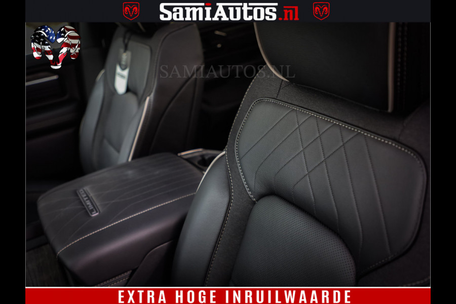 Dodge Ram 1500 Limited Night High Output 540HP 706Nm | Massage + Full Option | De Meest Luxe en Volle Pick-Up in zijn Klasse | Comfortabele Dubbele Cabine met Royale 5 Zitplaatsen | BPM vrij | Nu Leverbaar uit Voorraad | Voorraad Nr 2367 - 5430