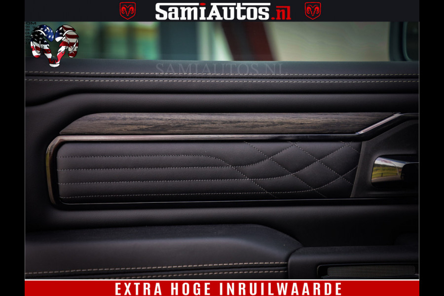 Dodge Ram 1500 Limited Night High Output 540HP 706Nm | Massage + Full Option | De Meest Luxe en Volle Pick-Up in zijn Klasse | Comfortabele Dubbele Cabine met Royale 5 Zitplaatsen | BPM vrij | Nu Leverbaar uit Voorraad | Voorraad Nr 2367 - 5430