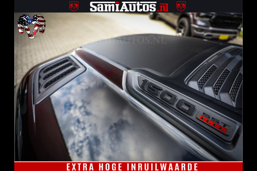 Dodge Ram 1500 Limited Night High Output 540HP 706Nm | Massage + Full Option | De Meest Luxe en Volle Pick-Up in zijn Klasse | Comfortabele Dubbele Cabine met Royale 5 Zitplaatsen | BPM vrij | Nu Leverbaar uit Voorraad | Voorraad Nr 2367 - 5430