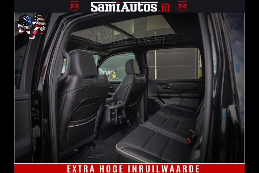 Dodge Ram 1500 Limited Night High Output 540HP 706Nm | Massage + Full Option | De Meest Luxe en Volle Pick-Up in zijn Klasse | Comfortabele Dubbele Cabine met Royale 5 Zitplaatsen | BPM vrij | Nu Leverbaar uit Voorraad | Voorraad Nr 2367 - 5430