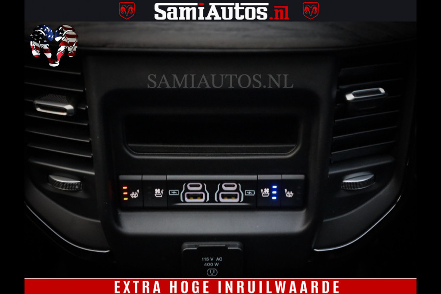 Dodge Ram 1500 Limited Night High Output 540HP 706Nm | Massage + Full Option | De Meest Luxe en Volle Pick-Up in zijn Klasse | Comfortabele Dubbele Cabine met Royale 5 Zitplaatsen | BPM vrij | Nu Leverbaar uit Voorraad | Voorraad Nr 2367 - 5430
