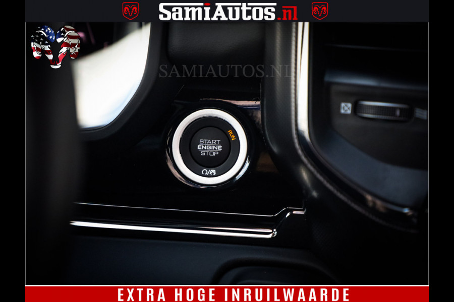 Dodge Ram 1500 Limited Night High Output 540HP 706Nm | Massage + Full Option | De Meest Luxe en Volle Pick-Up in zijn Klasse | Comfortabele Dubbele Cabine met Royale 5 Zitplaatsen | BPM vrij | Nu Leverbaar uit Voorraad | Voorraad Nr 2367 - 5430