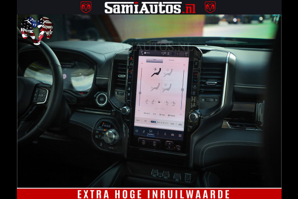Dodge Ram 1500 Limited Night High Output 540HP 706Nm | Massage + Full Option | De Meest Luxe en Volle Pick-Up in zijn Klasse | Comfortabele Dubbele Cabine met Royale 5 Zitplaatsen | BPM vrij | Nu Leverbaar uit Voorraad | Voorraad Nr 2367 - 5430