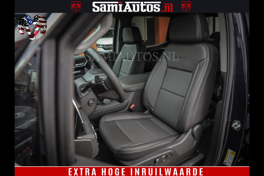 GMC Sierra DENALI | All-In Prijs | 6,2 V8 Full Option | De Meest Luxe Pick-Up in zijn Klasse | Comfortabele Dubbele Cabine met Royale 5 Zitplaatsen | BPM vrij | Nu Leverbaar uit Voorraad | Voorraad Nr 420229