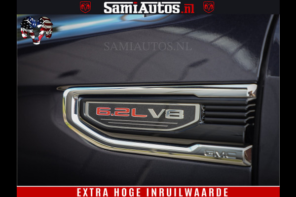 GMC Sierra DENALI | All-In Prijs | 6,2 V8 Full Option | De Meest Luxe Pick-Up in zijn Klasse | Comfortabele Dubbele Cabine met Royale 5 Zitplaatsen | BPM vrij | Nu Leverbaar uit Voorraad | Voorraad Nr 420229