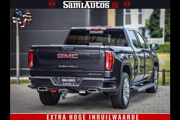 GMC Sierra DENALI | All-In Prijs | 6,2 V8 Full Option | De Meest Luxe Pick-Up in zijn Klasse | Comfortabele Dubbele Cabine met Royale 5 Zitplaatsen | BPM vrij | Nu Leverbaar uit Voorraad | Voorraad Nr 420229