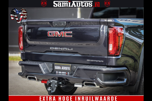 GMC Sierra DENALI | All-In Prijs | 6,2 V8 Full Option | De Meest Luxe Pick-Up in zijn Klasse | Comfortabele Dubbele Cabine met Royale 5 Zitplaatsen | BPM vrij | Nu Leverbaar uit Voorraad | Voorraad Nr 420229