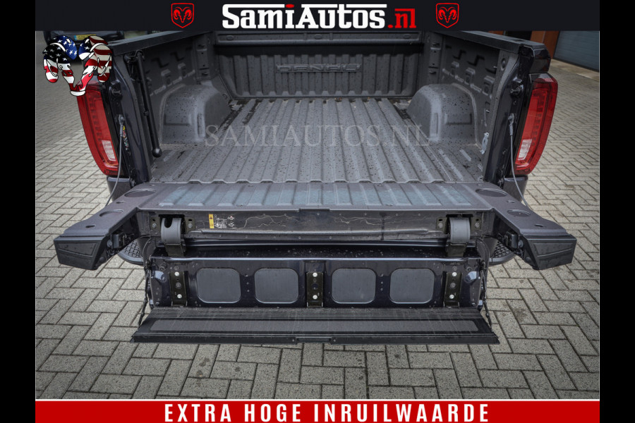 GMC Sierra DENALI | All-In Prijs | 6,2 V8 Full Option | De Meest Luxe Pick-Up in zijn Klasse | Comfortabele Dubbele Cabine met Royale 5 Zitplaatsen | BPM vrij | Nu Leverbaar uit Voorraad | Voorraad Nr 420229