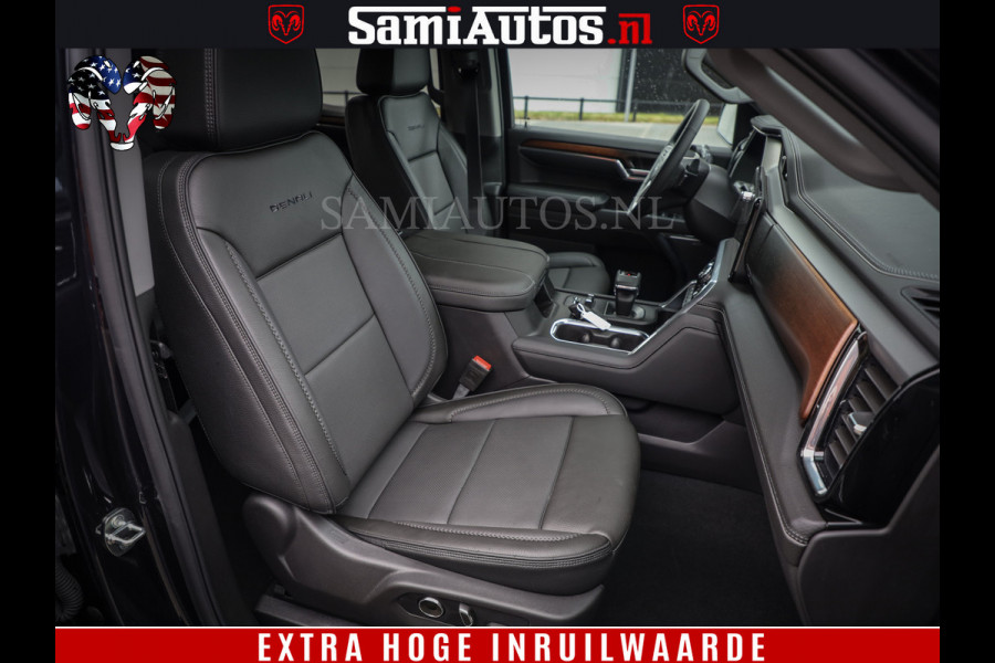 GMC Sierra DENALI | All-In Prijs | 6,2 V8 Full Option | De Meest Luxe Pick-Up in zijn Klasse | Comfortabele Dubbele Cabine met Royale 5 Zitplaatsen | BPM vrij | Nu Leverbaar uit Voorraad | Voorraad Nr 420229