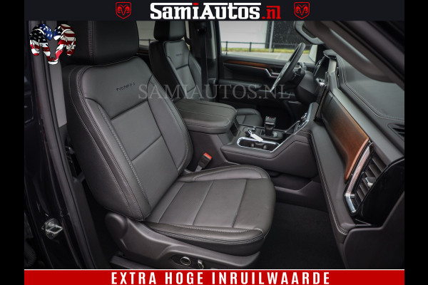 GMC Sierra DENALI | All-In Prijs | 6,2 V8 Full Option | De Meest Luxe Pick-Up in zijn Klasse | Comfortabele Dubbele Cabine met Royale 5 Zitplaatsen | BPM vrij | Nu Leverbaar uit Voorraad | Voorraad Nr 420229