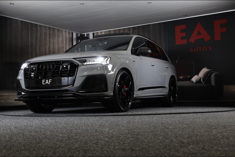 Audi Q7 55 TFSI e Quattro SQ7 Look / RS Zetels / Massage / Softclose / Memory / Elek Stoelen / Acc / Pano / Matrix / 23 Inch