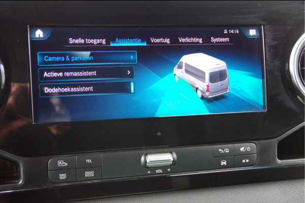 Mercedes-Benz Sprinter 319 3.0 CDI V6 L2H1 AUT. LED, TREKHAAK, ADAPT. CRUISE, STANDKACHEL, MBUX 10'', CAMERA, NAVI, CLIMA