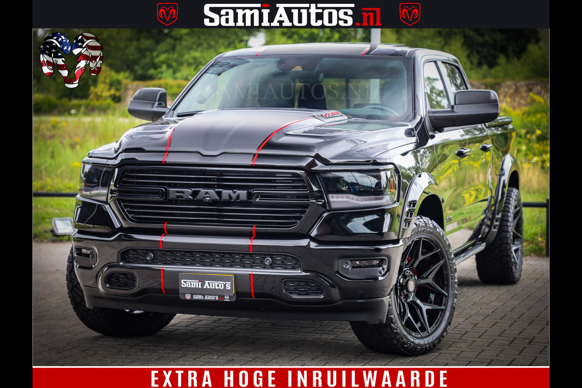 Dodge Ram 1500 GT EDITION | 5.7 V8 HEMI | VIRTUAL COCKPIT | HEAD-UP | ADAPTIVE CRUISE | 360 CAMERA | TRX PACK | Comfortabele Dubbele Cabine met Royale 5 Zitplaatsen | BPM vrij BPM vrij | Nu Leverbaar uit Voorraad | Voorraad Nr 2436 Dodge Ram 1500 GT EDITION | 5.7 V8 HEMI | VIRTUAL COCKPIT | HEAD-UP | ADAPTIVE CRUISE | 360 CAMERA | TRX PACK | Comfortabele Dubbele Cabine met Royale 5 Zitplaatsen | BPM vrij BPM vrij | Nu Leverbaar uit Voorraad | Voorraad Nr 2436
