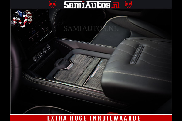 Dodge Ram 1500 Limited Night High Output 540HP 706Nm | Massage + Full Option | De Meest Luxe en Volle Pick-Up in zijn Klasse | Comfortabele Dubbele Cabine met Royale 5 Zitplaatsen | BPM vrij | Nu Leverbaar uit Voorraad | Voorraad Nr 2328 - 5157