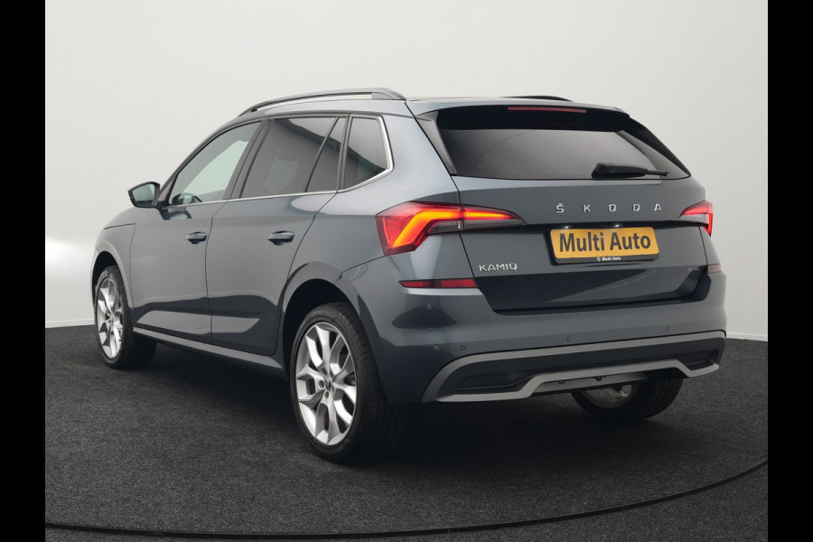 Škoda Kamiq 1.0 TSI Sport Business 110pk DSG | Panodak | RS Sportstoelen Verwarmd | Trekhaak Afn. | Chrystal LED |  Camera | Apple Carplay | 18"L.M | Keyless | Virtual | LED |