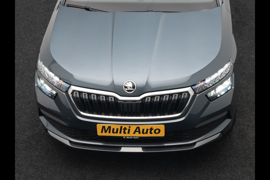 Škoda Kamiq 1.0 TSI Sport Business 110pk DSG | Panodak | RS Sportstoelen Verwarmd | Trekhaak Afn. | Chrystal LED |  Camera | Apple Carplay | 18"L.M | Keyless | Virtual | LED |