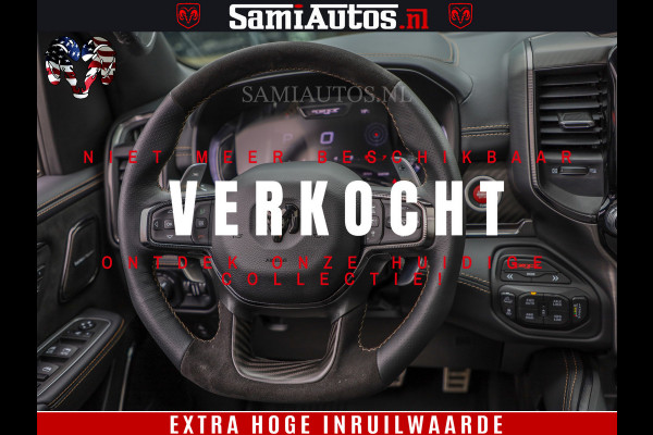 Dodge Ram 1500 TRX | 6.2 V8 712PK | Final Edition | All-In Prijs | Beschikt over alle opties | Comfortabele Dubbele Cabine met Royale 5 Zitplaatsen | BPM vrij | Nu Leverbaar uit Voorraad | Voorraad Nr 2121 - 4420