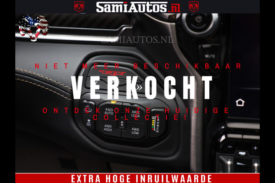 Dodge Ram 1500 TRX | 6.2 V8 712PK | Final Edition | All-In Prijs | Beschikt over alle opties | Comfortabele Dubbele Cabine met Royale 5 Zitplaatsen | BPM vrij | Nu Leverbaar uit Voorraad | Voorraad Nr 2121 - 4420