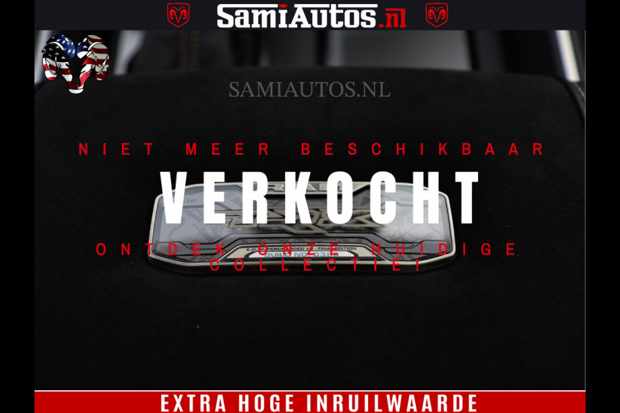 Dodge Ram 1500 TRX | 6.2 V8 712PK | Final Edition | All-In Prijs | Beschikt over alle opties | Comfortabele Dubbele Cabine met Royale 5 Zitplaatsen | BPM vrij | Nu Leverbaar uit Voorraad | Voorraad Nr 2121 - 4420