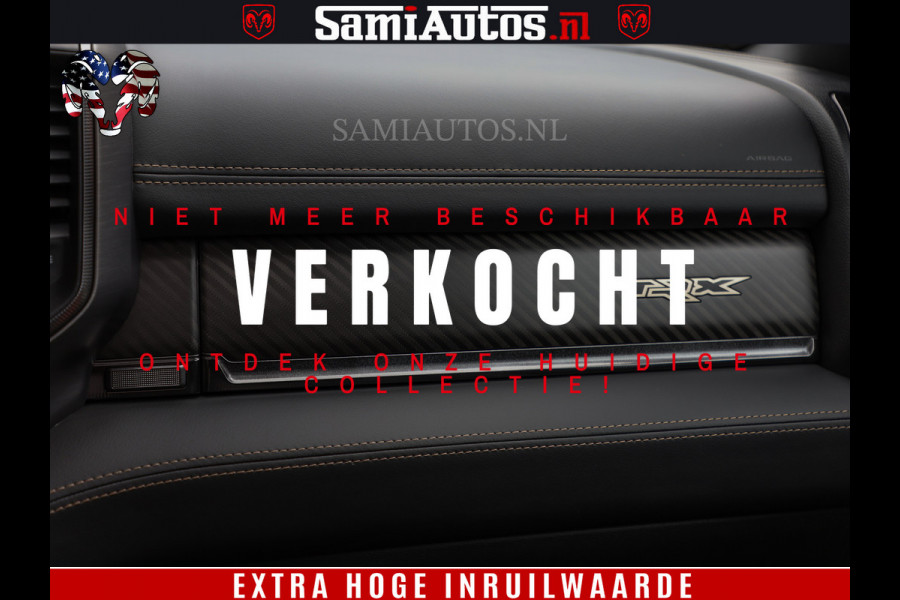 Dodge Ram 1500 TRX | 6.2 V8 712PK | Final Edition | All-In Prijs | Beschikt over alle opties | Comfortabele Dubbele Cabine met Royale 5 Zitplaatsen | BPM vrij | Nu Leverbaar uit Voorraad | Voorraad Nr 2121 - 4420