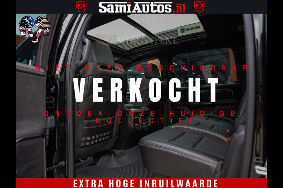 Dodge Ram 1500 TRX | 6.2 V8 712PK | Final Edition | All-In Prijs | Beschikt over alle opties | Comfortabele Dubbele Cabine met Royale 5 Zitplaatsen | BPM vrij | Nu Leverbaar uit Voorraad | Voorraad Nr 2121 - 4420