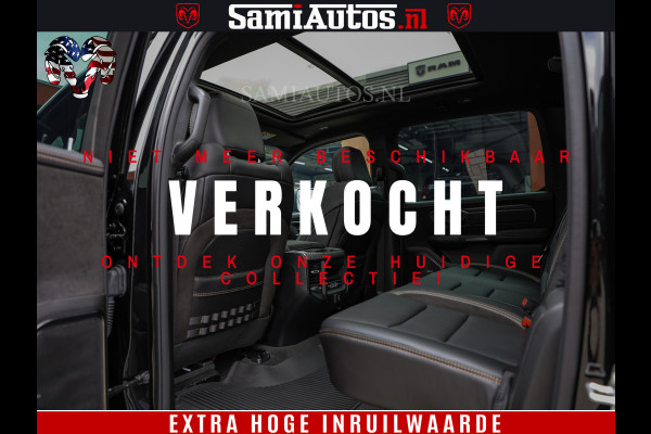 Dodge Ram 1500 TRX | 6.2 V8 712PK | Final Edition | All-In Prijs | Beschikt over alle opties | Comfortabele Dubbele Cabine met Royale 5 Zitplaatsen | BPM vrij | Nu Leverbaar uit Voorraad | Voorraad Nr 2121 - 4420