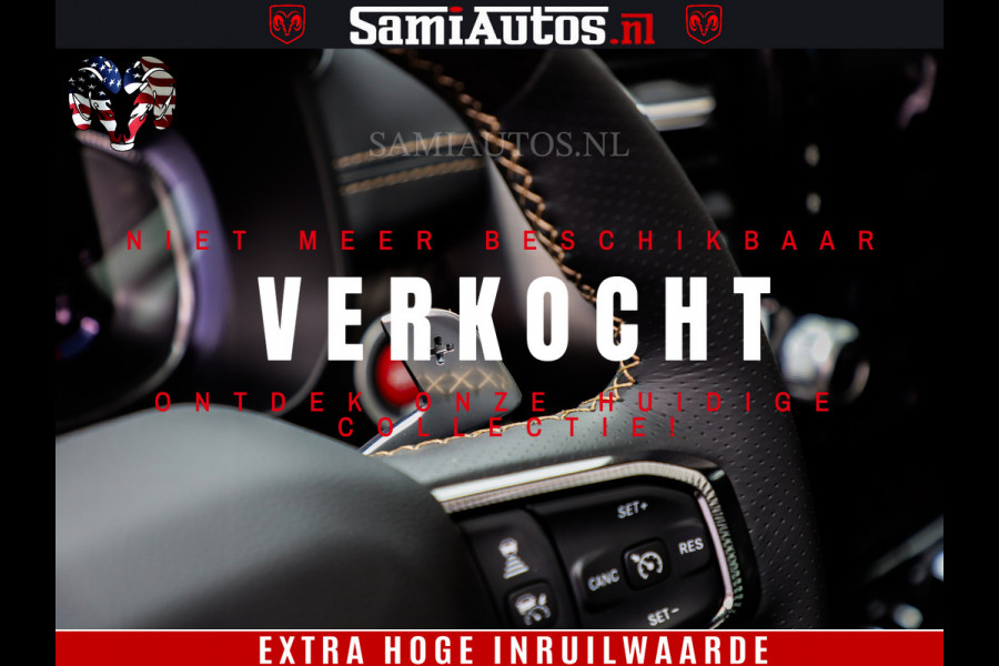 Dodge Ram 1500 TRX | 6.2 V8 712PK | Final Edition | All-In Prijs | Beschikt over alle opties | Comfortabele Dubbele Cabine met Royale 5 Zitplaatsen | BPM vrij | Nu Leverbaar uit Voorraad | Voorraad Nr 2121 - 4420