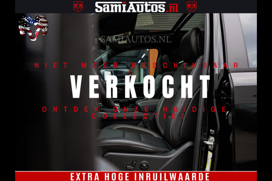 Dodge Ram 1500 TRX | 6.2 V8 712PK | Final Edition | All-In Prijs | Beschikt over alle opties | Comfortabele Dubbele Cabine met Royale 5 Zitplaatsen | BPM vrij | Nu Leverbaar uit Voorraad | Voorraad Nr 2121 - 4420
