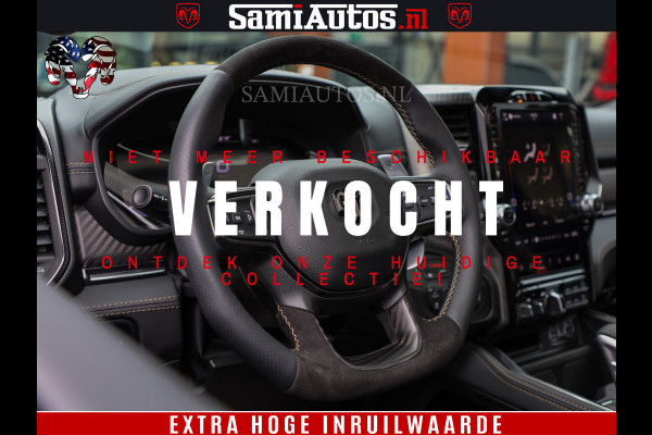 Dodge Ram 1500 TRX | 6.2 V8 712PK | Final Edition | All-In Prijs | Beschikt over alle opties | Comfortabele Dubbele Cabine met Royale 5 Zitplaatsen | BPM vrij | Nu Leverbaar uit Voorraad | Voorraad Nr 2121 - 4420