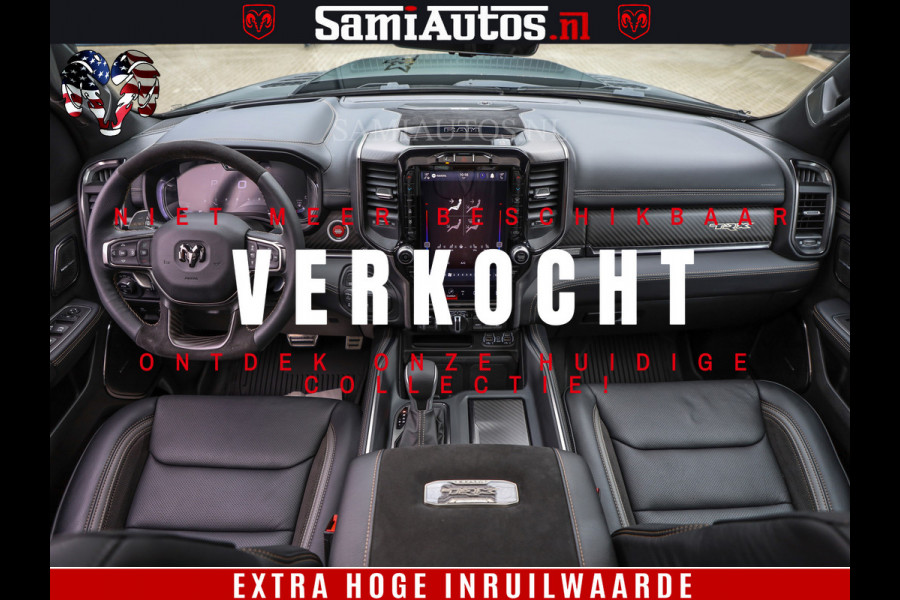 Dodge Ram 1500 TRX | 6.2 V8 712PK | Final Edition | All-In Prijs | Beschikt over alle opties | Comfortabele Dubbele Cabine met Royale 5 Zitplaatsen | BPM vrij | Nu Leverbaar uit Voorraad | Voorraad Nr 2121 - 4420