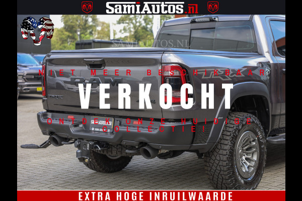 Dodge Ram 1500 TRX | 6.2 V8 712PK | Final Edition | All-In Prijs | Beschikt over alle opties | Comfortabele Dubbele Cabine met Royale 5 Zitplaatsen | BPM vrij | Nu Leverbaar uit Voorraad | Voorraad Nr 2121 - 4420