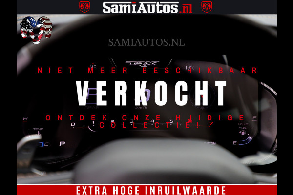 Dodge Ram 1500 TRX | 6.2 V8 712PK | Final Edition | All-In Prijs | Beschikt over alle opties | Comfortabele Dubbele Cabine met Royale 5 Zitplaatsen | BPM vrij | Nu Leverbaar uit Voorraad | Voorraad Nr 2121 - 4420