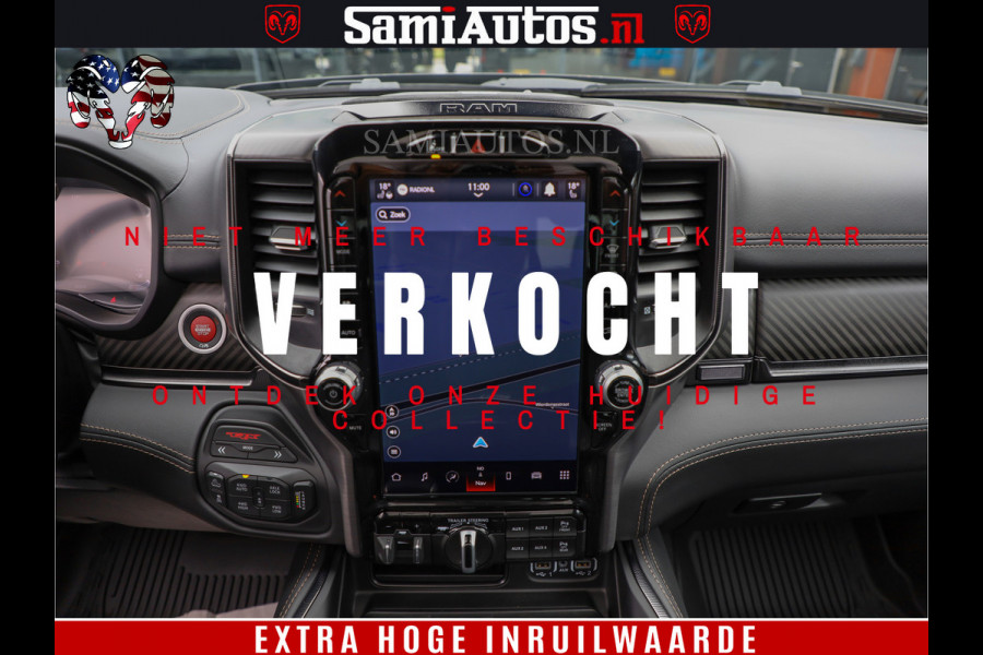 Dodge Ram 1500 TRX | 6.2 V8 712PK | Final Edition | All-In Prijs | Beschikt over alle opties | Comfortabele Dubbele Cabine met Royale 5 Zitplaatsen | BPM vrij | Nu Leverbaar uit Voorraad | Voorraad Nr 2121 - 4420