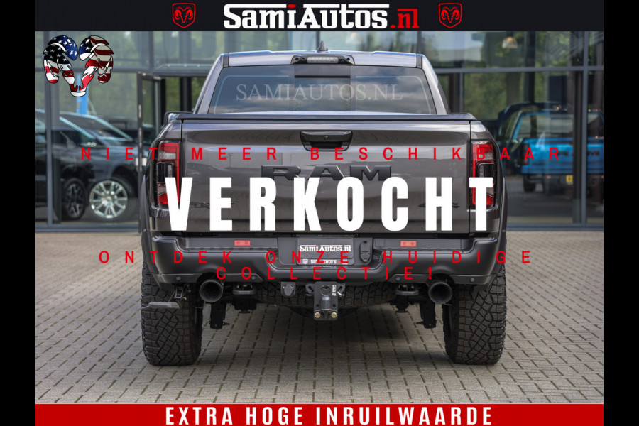 Dodge Ram 1500 TRX | 6.2 V8 712PK | Final Edition | All-In Prijs | Beschikt over alle opties | Comfortabele Dubbele Cabine met Royale 5 Zitplaatsen | BPM vrij | Nu Leverbaar uit Voorraad | Voorraad Nr 2121 - 4420