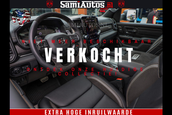 Dodge Ram 1500 TRX | 6.2 V8 712PK | Final Edition | All-In Prijs | Beschikt over alle opties | Comfortabele Dubbele Cabine met Royale 5 Zitplaatsen | BPM vrij | Nu Leverbaar uit Voorraad | Voorraad Nr 2121 - 4420