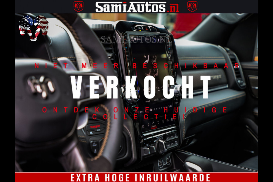 Dodge Ram 1500 TRX | 6.2 V8 712PK | Final Edition | All-In Prijs | Beschikt over alle opties | Comfortabele Dubbele Cabine met Royale 5 Zitplaatsen | BPM vrij | Nu Leverbaar uit Voorraad | Voorraad Nr 2121 - 4420